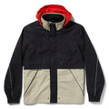 The Navigator Jacket in Natural and Navy Colorblock