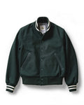 The Golden Bear Snap Bomber in Ivy Wool