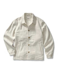 The Crew Jacket in Seeded Natural Sashiko