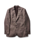 The Stevens Sportcoat in Coffee Linen Herringbone