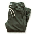 The Fillmore Pant in Dark Olive Terry