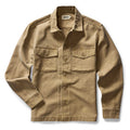 The Surplus Shirt in Field Khaki Reverse Sateen