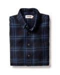 The Jack in Deep Indigo Plaid Waffle