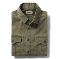 The Saddler Shirt in Washed Olive