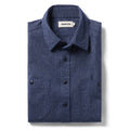 The Utility Shirt in Navy Jaspe