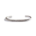 The Hammered Cuff in Silver
