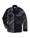 The Patchwork Overshirt in Ash Tweed