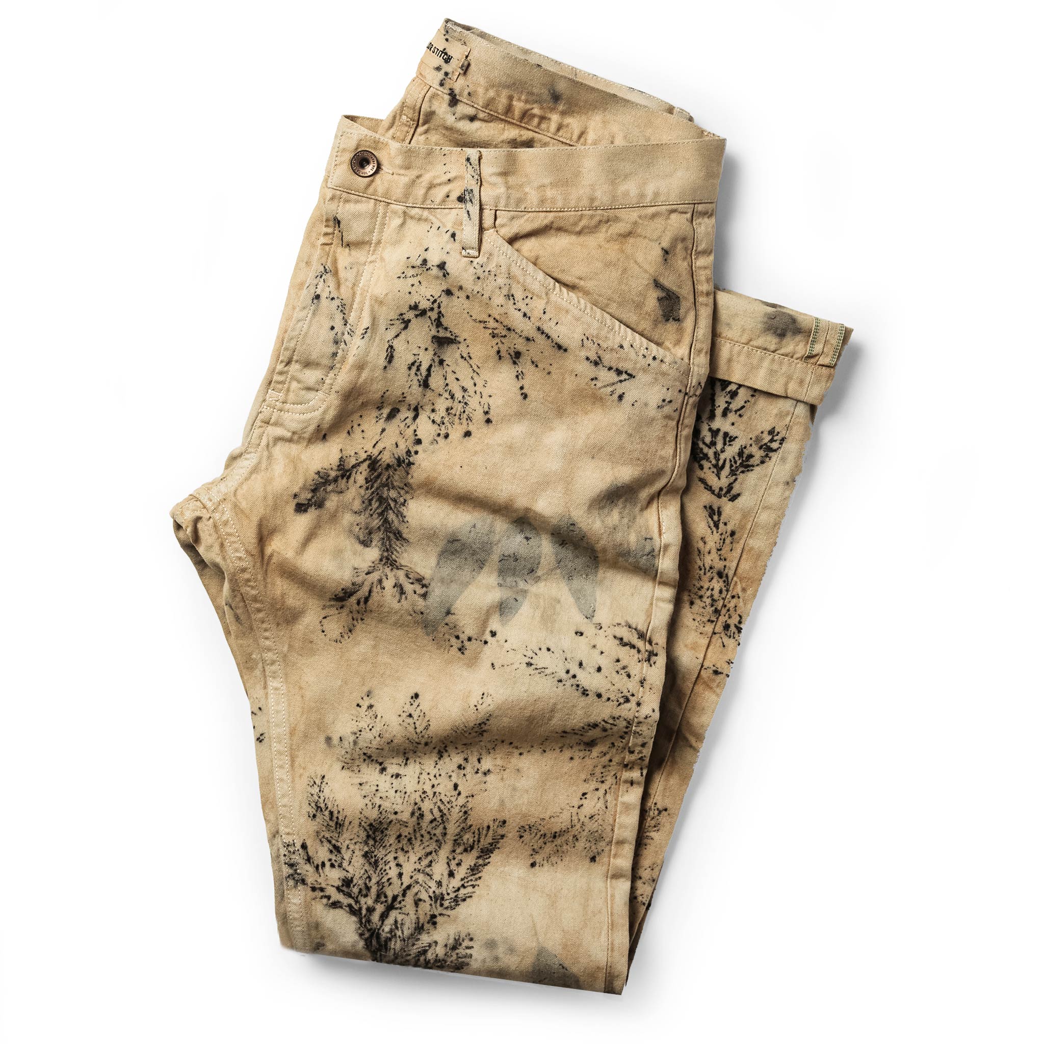 The Meier Camp Pant in Natural Selvage 34