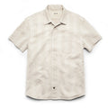 The Short Sleeve Hawthorne in Natural Stripe