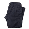 The Morse Pant in Navy Slub Linen
