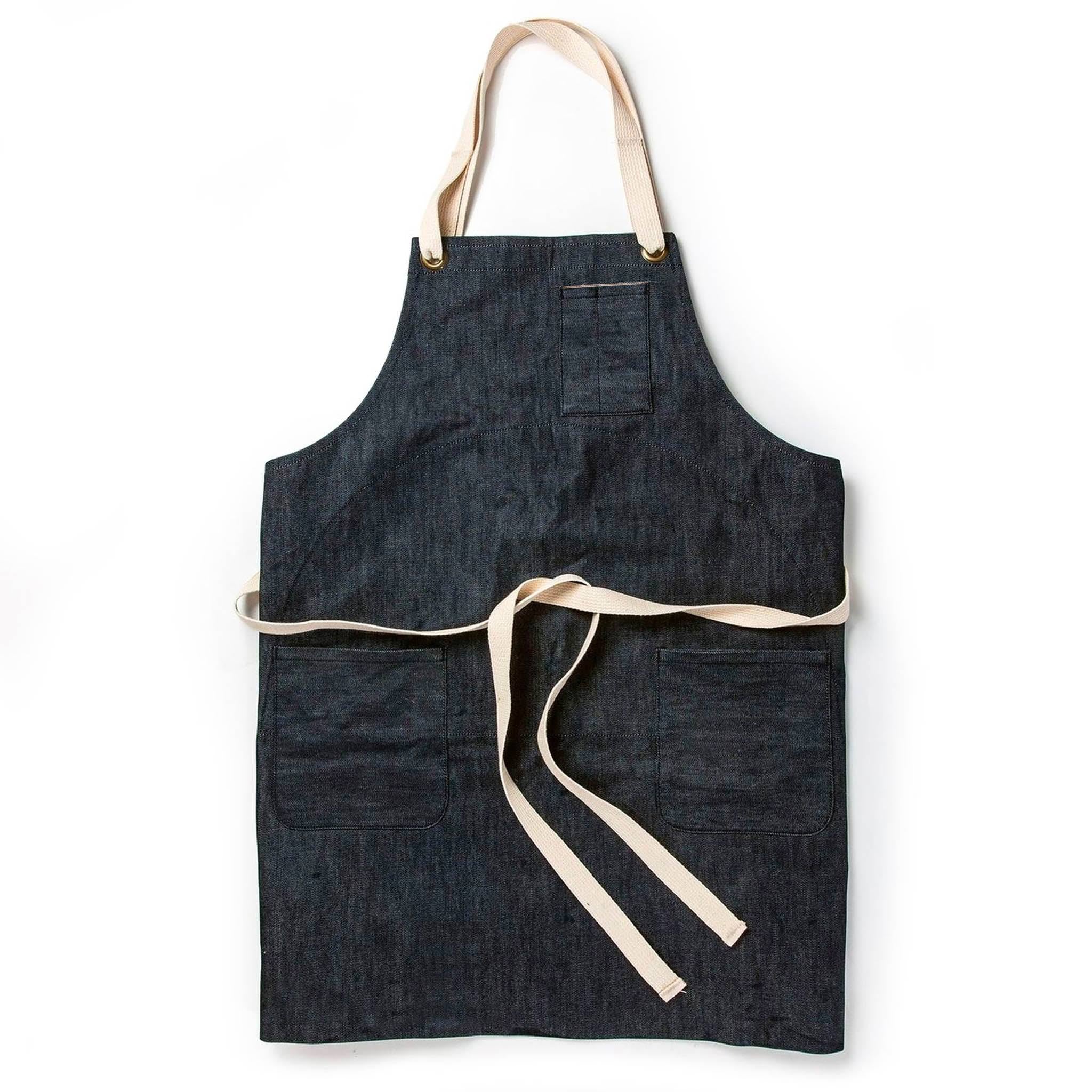 The Work Apron in Cone Mills Reserve Selvage