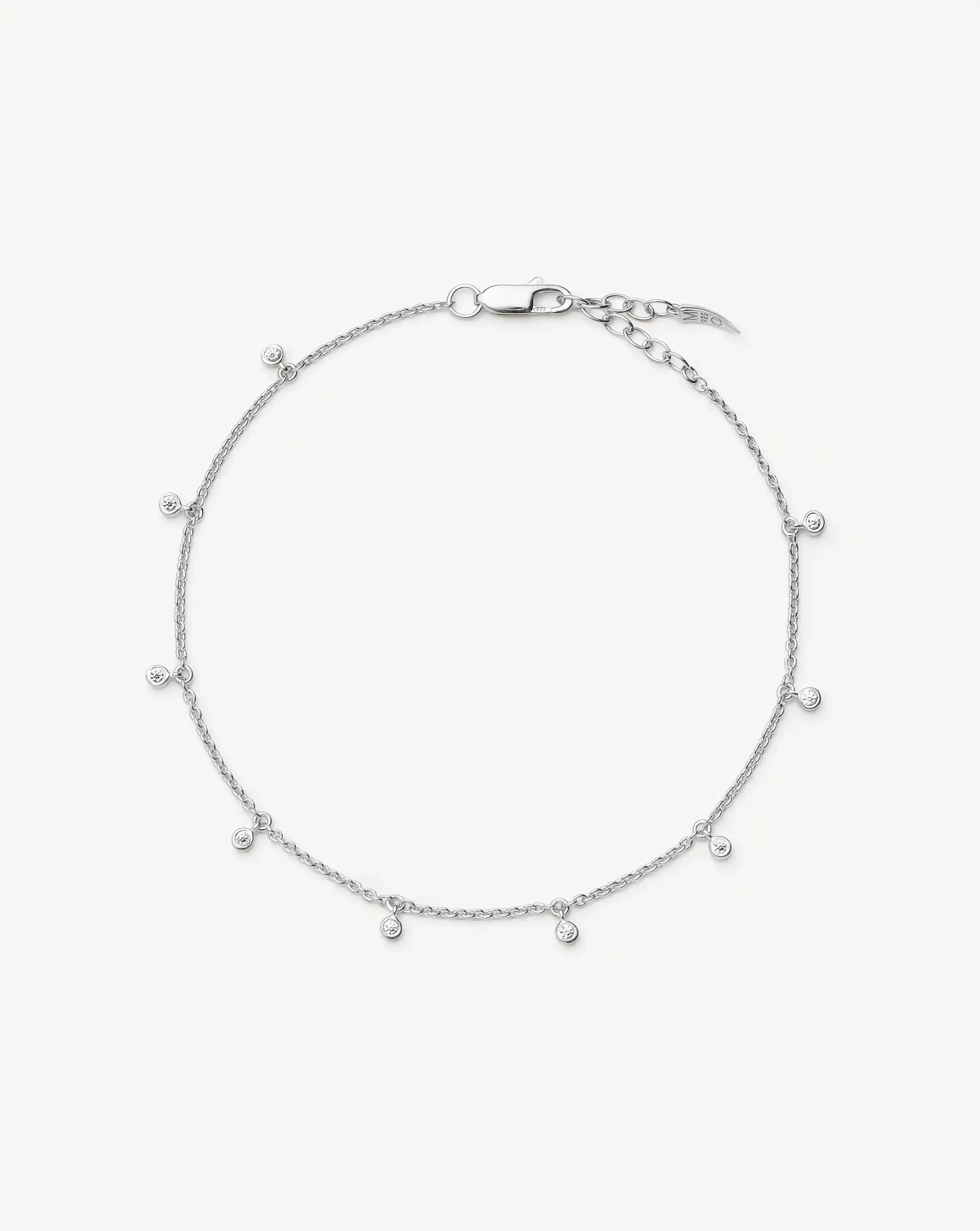 Interstellar Drop Bracelet | Silver Plated