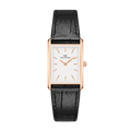 Bound Black Crocodile Rose Gold