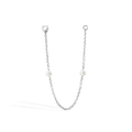 Double Pearl Chain Connecting Charm