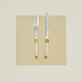 Jean Dubost Carving Set - Ivory