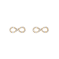 Mirelle Infinity Earrings Gold