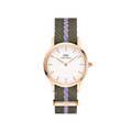Iconic NATO Green/Purple Rose Gold