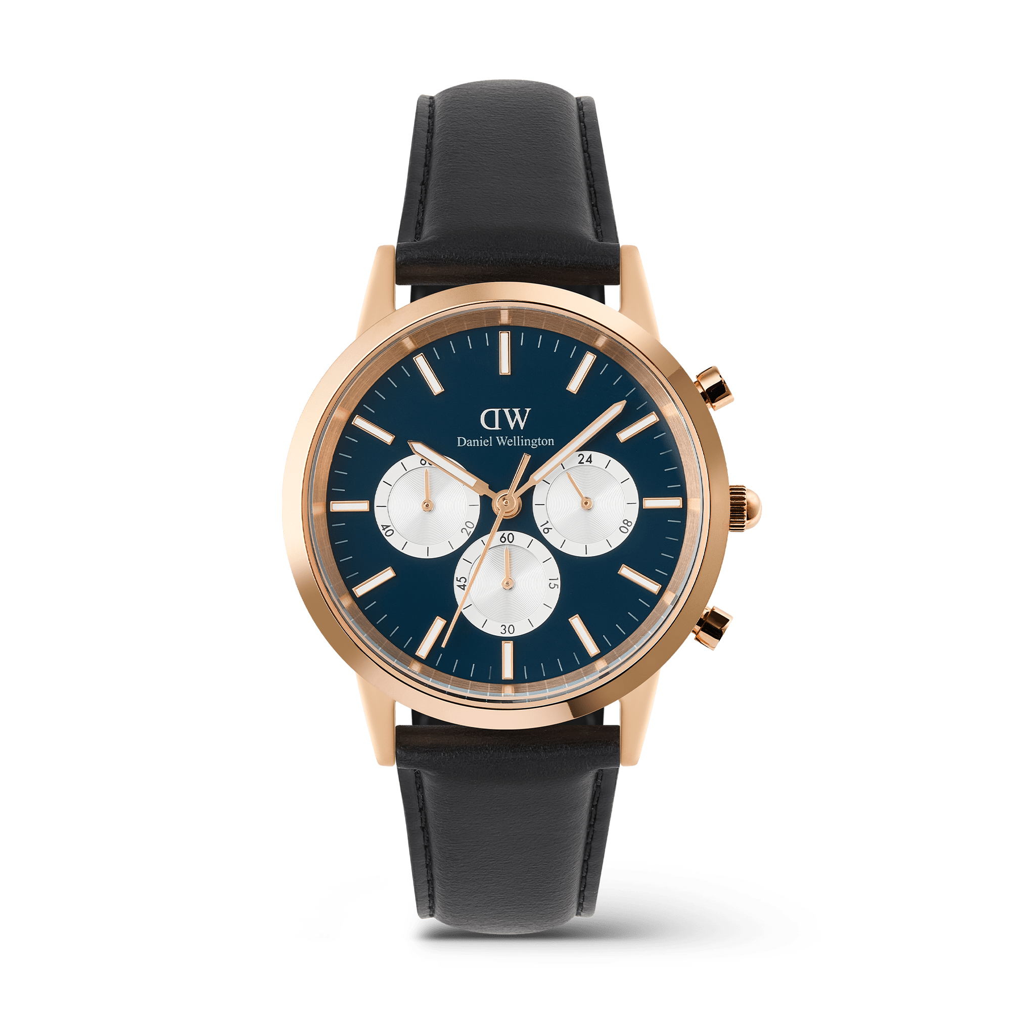 Iconic Chronograph Sheffield Arctic Panda Rose Gold