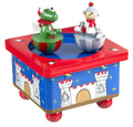Knight & Dragon Wooden Music Box