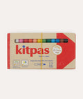 Kitpas Rice Bran Wax Crayon 12 Colours