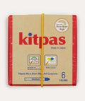 Kitpas Rice Bran Wax Crayon 6 Colours