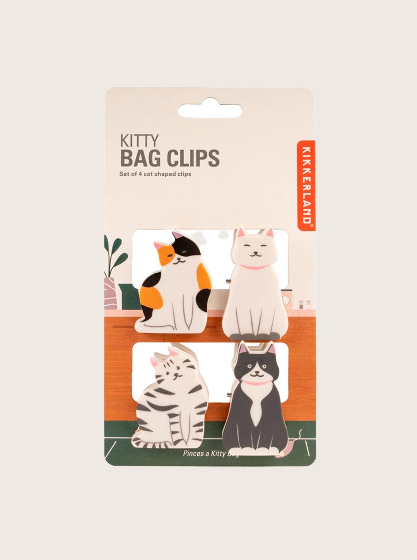 KITTY BAG CLIPS
