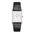 Bound Black Crocodile Silver