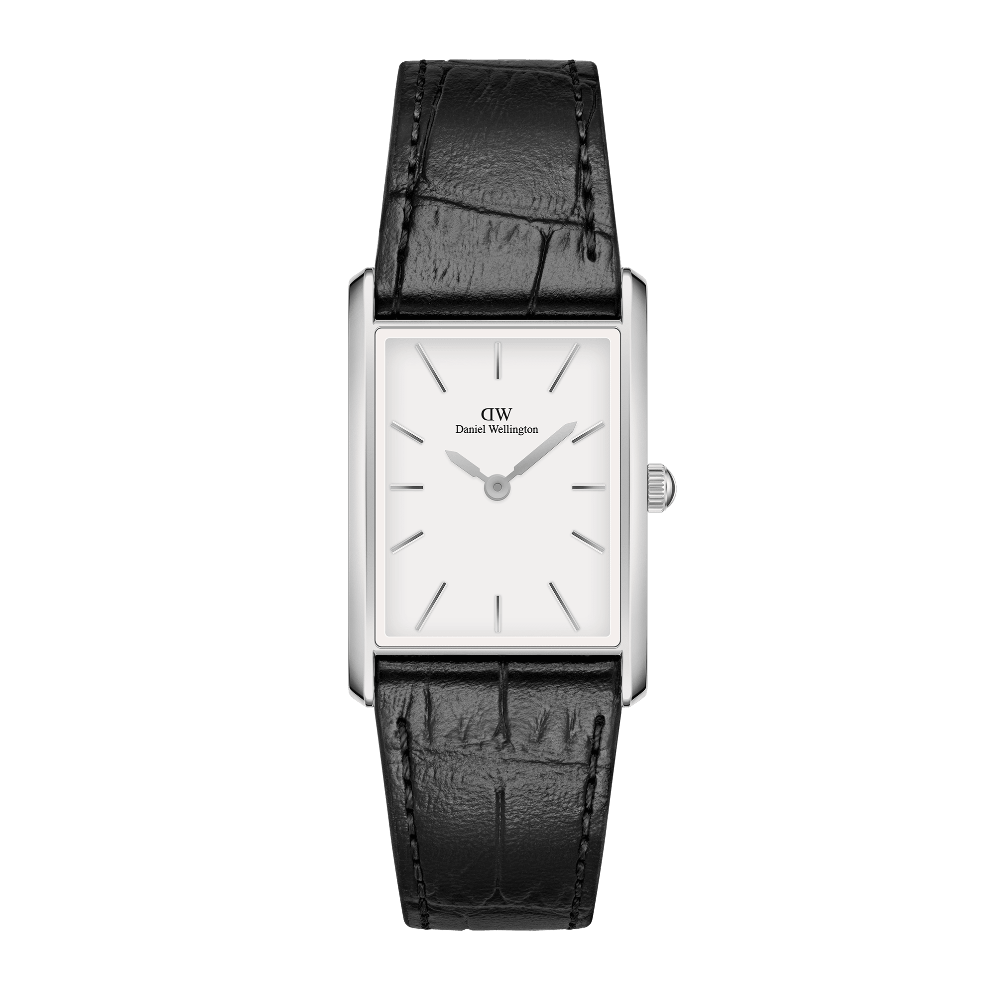 Bound Black Crocodile Silver