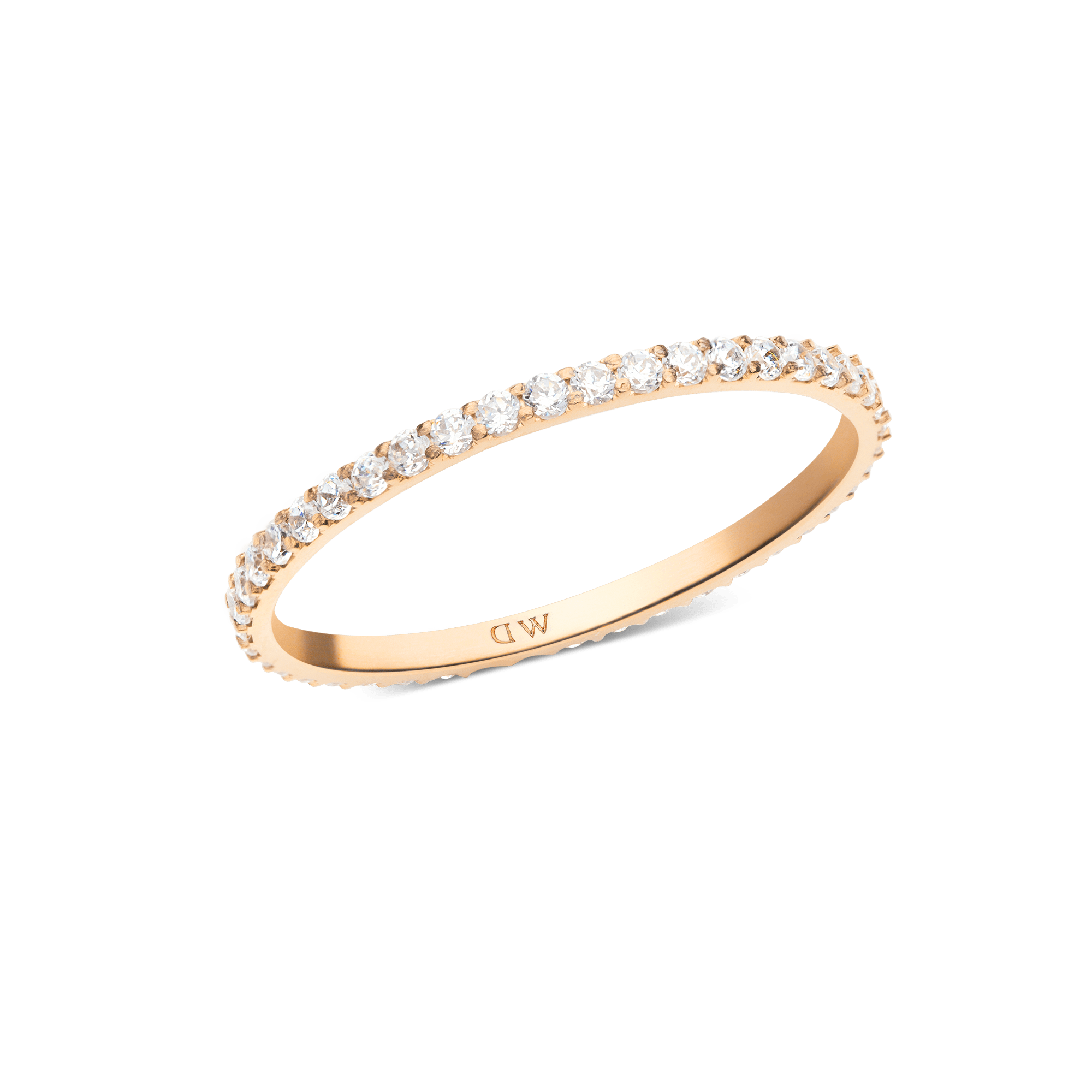 Mirelle Eternity Ring Rose Gold 1.4 mm