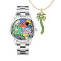 Steven Harrington x DW SET: Iconic Link Multicolor & Palm Tree Charm