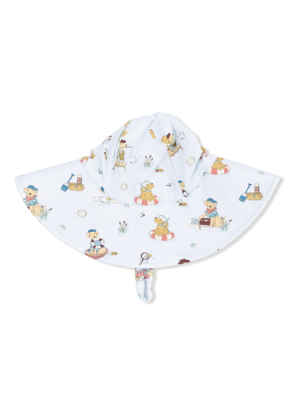 Wide Brim Sunhat, Lake Buddy Dogs