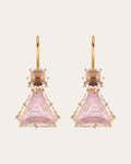 Caterina Geometric Drop Earrings