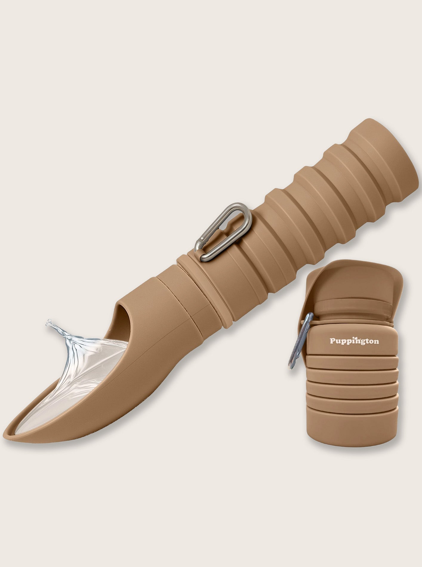 COLLAPSIBLE SILICONE DOG WATER BOTTLE