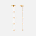 Delicate Pearl Drop Earrings