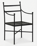 Leni Outdoor Dining Arm Chair Frame