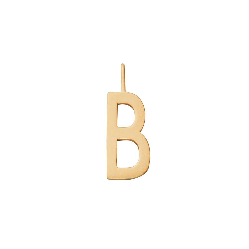 Letter 16mm for initial necklace A-Z (18K Gold-plated)