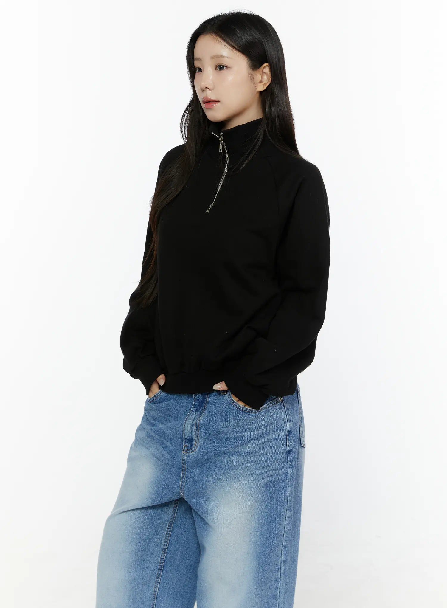 Basic Half-Zip Sweater CG505