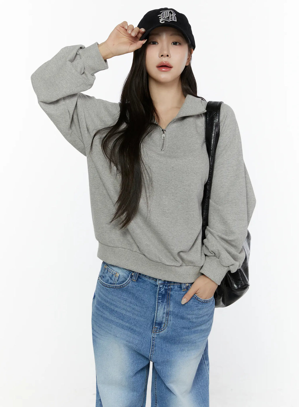 Basic Half-Zip Sweater CG505