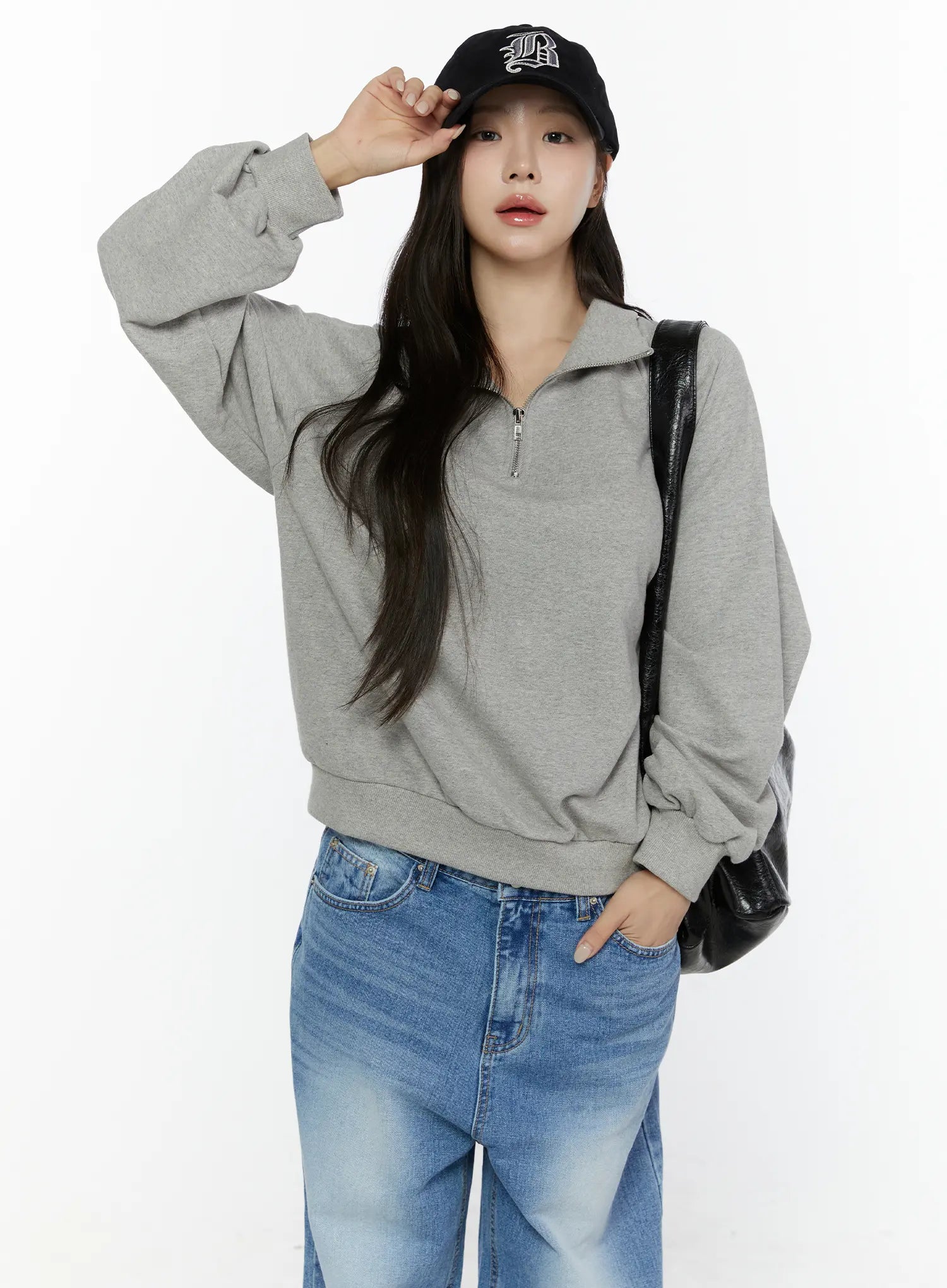 Basic Half-Zip Sweater CG505