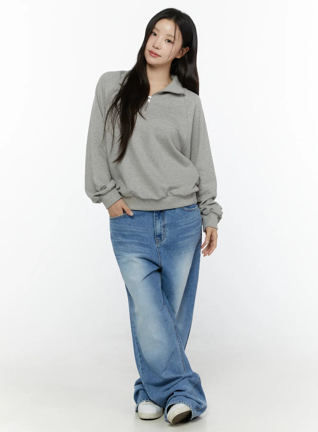 Basic Half-Zip Sweater CG505
