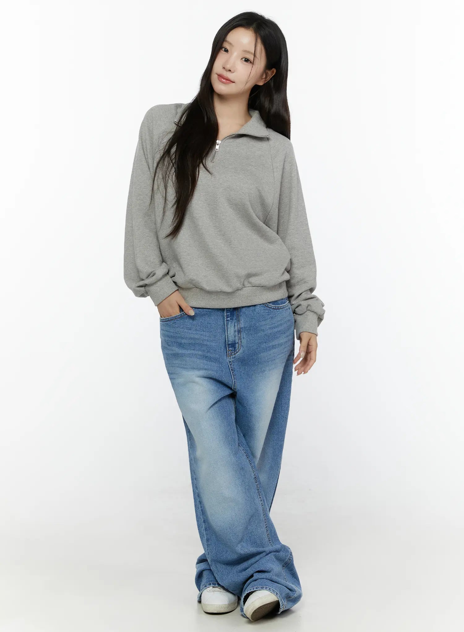 Basic Half-Zip Sweater CG505