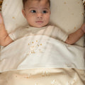 Little Dutch Fitted Bassinet Sheet - Moon & Stars