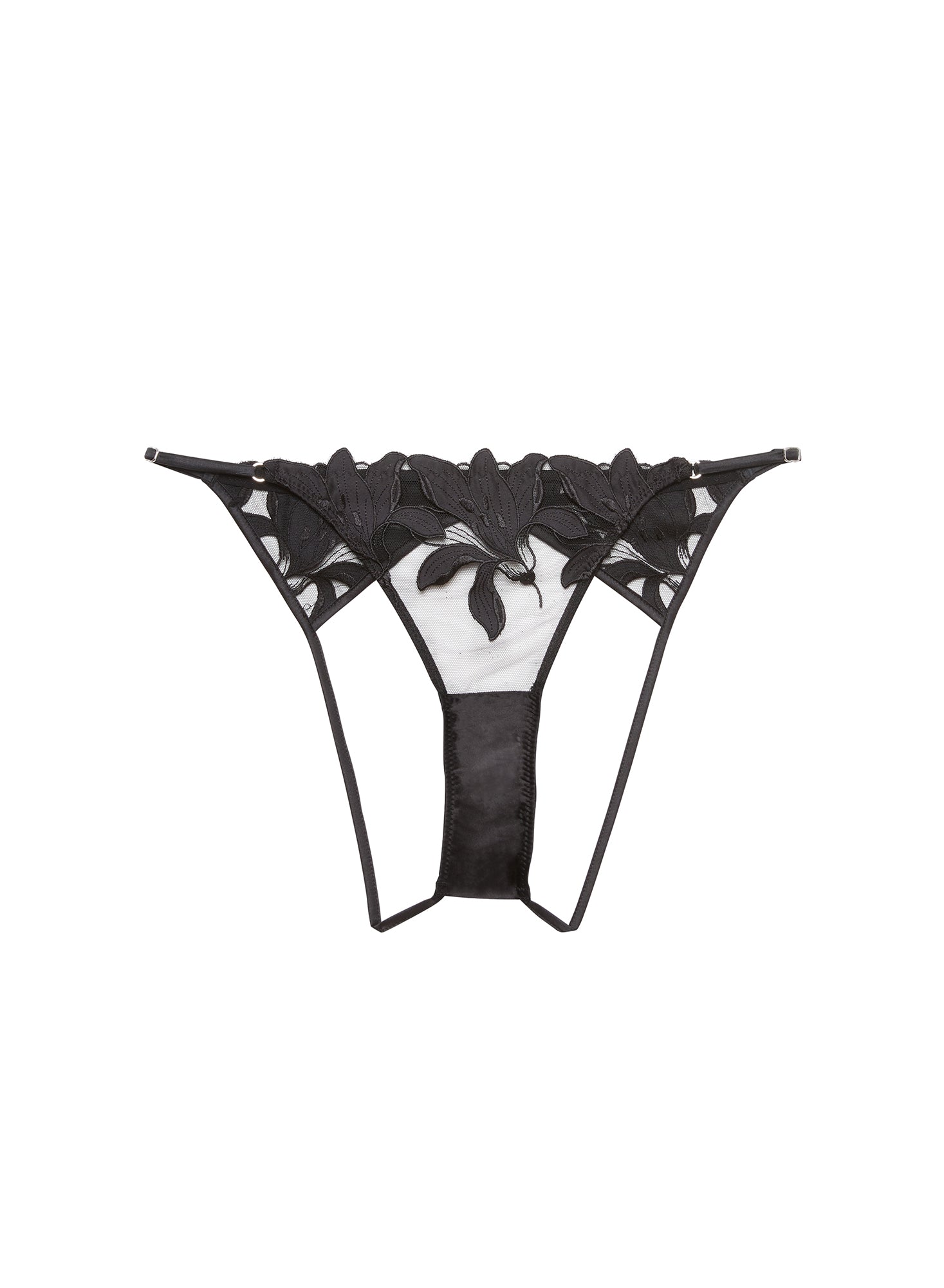 Lily Embroidery Ouvert Panty