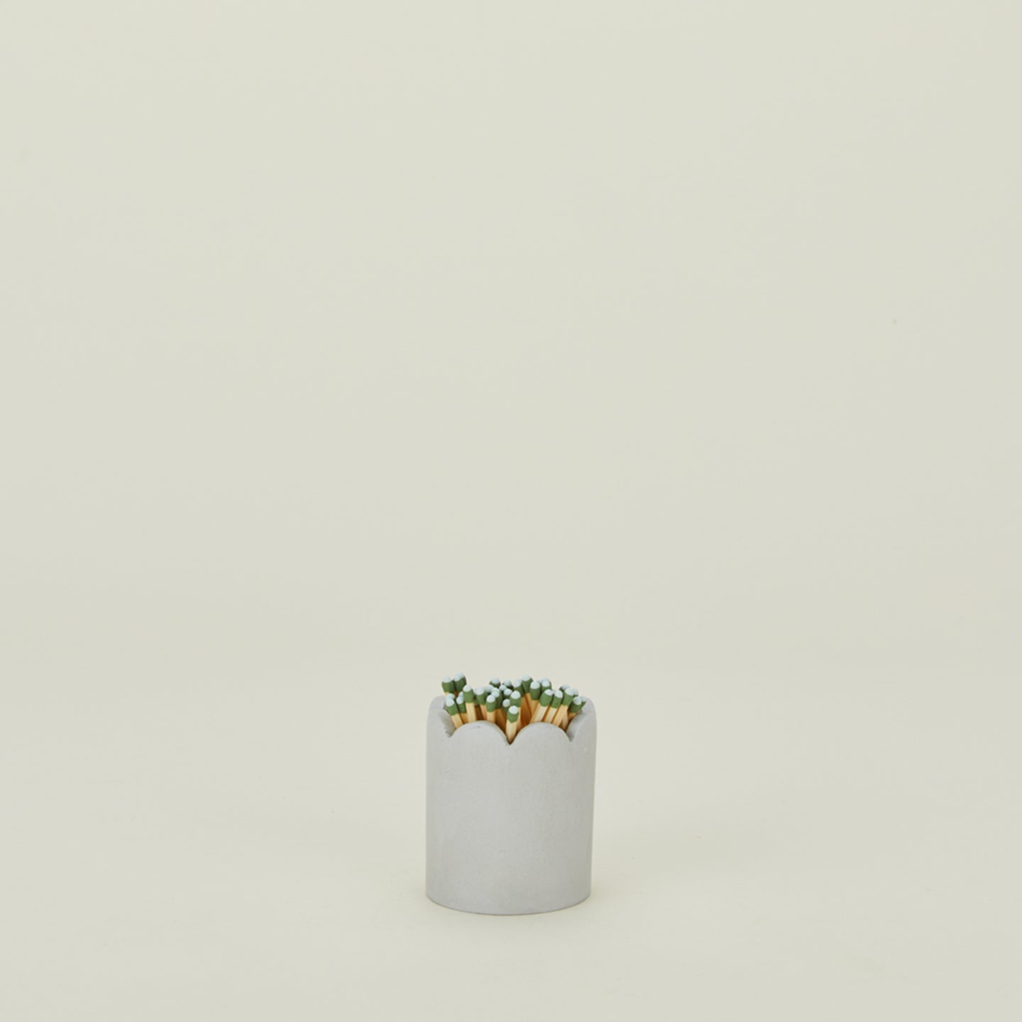 Scalloped Match Striker - Grey