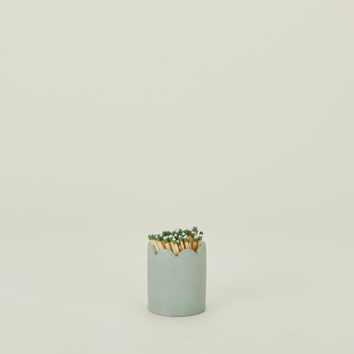 Scalloped Match Striker - Mint Green