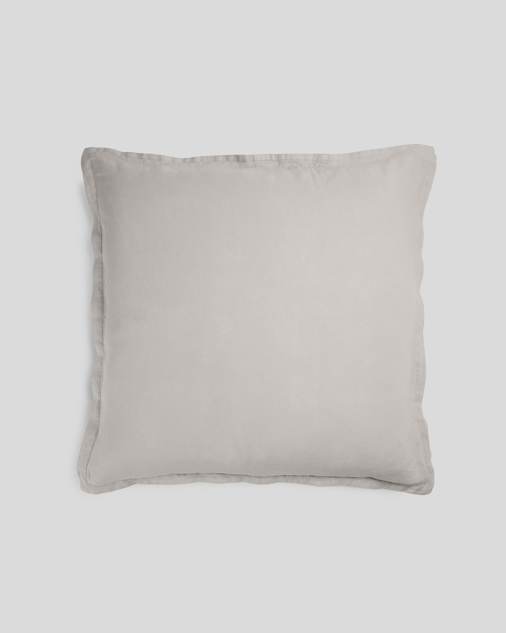 Linen Euro Sham (Dove)