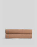 Linen Fitted Sheet (Adobe)