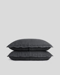 Linen Sham Set - FINAL SALE (Coal)