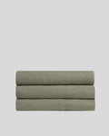 Linen Top Sheet - Moss