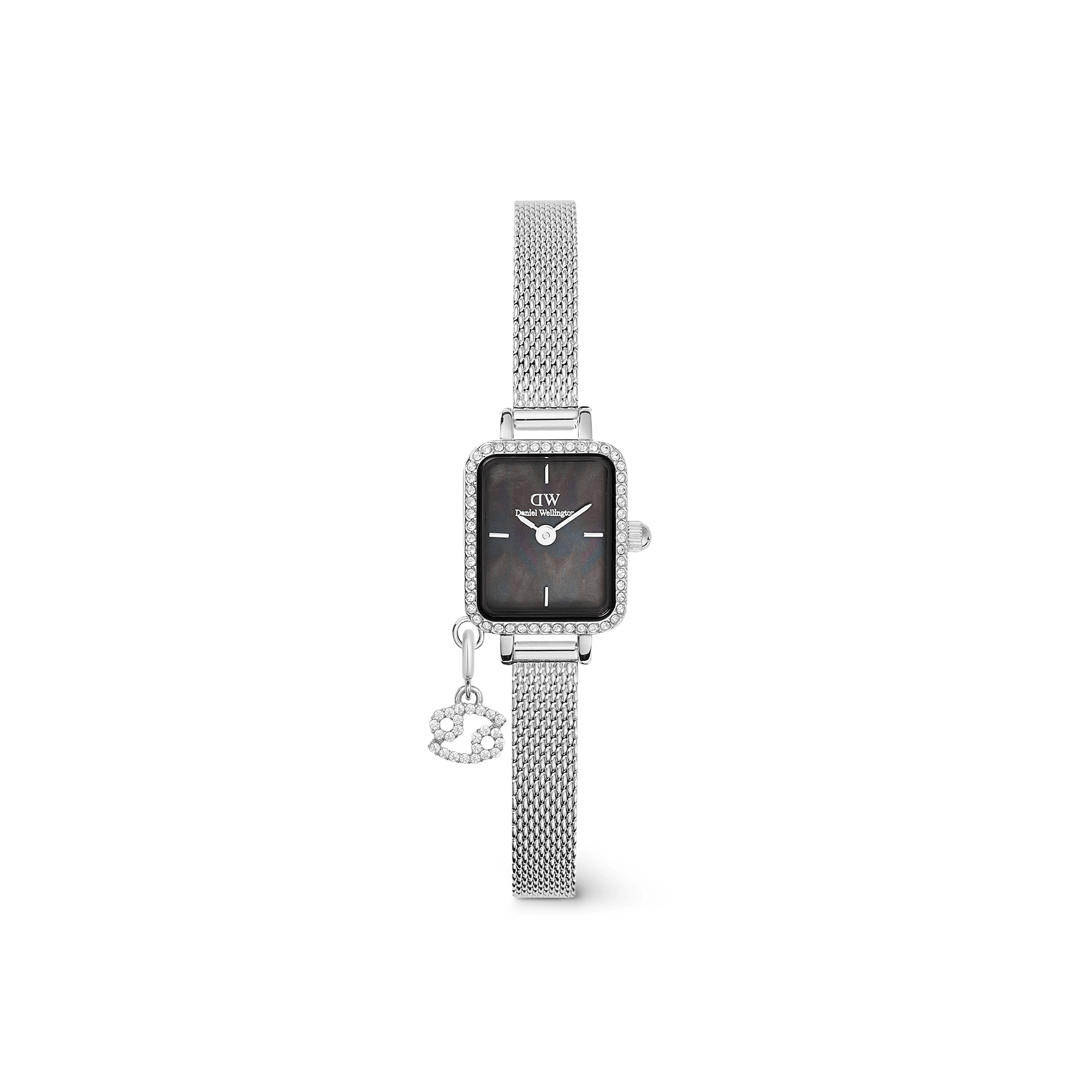 Quadro Mini Crystal Zodiac Sterling Set